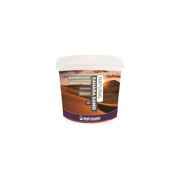 Reeflowers Natural Sahara Sand Akvaryum Kumu (0.5-1 Mm) 25 Kg NSS25 ürün görseli 1