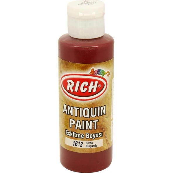 Rich 1602 Bordo 120 ml Eskitme Ahşap Boyası ürün görseli 1