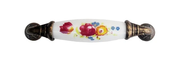 Klasik Silindir Kulp Antik 96 mm - Resim 3