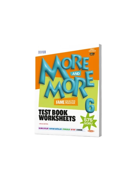 More And More 6.Sınıf English Fenomen Test Book ürün görseli 1