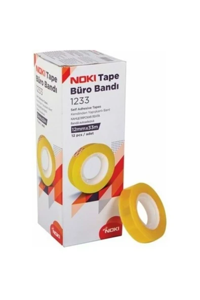 Noki Büro Bandı 12mm x 33mm 12'li Paket ürün görseli 1