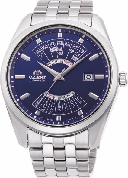 ORIENT RA-BA0003L30B Kurmalı Otomatik Çelik Gri Lacivert Kadran 44 mm Erkek Kol Saati ürün görseli 1