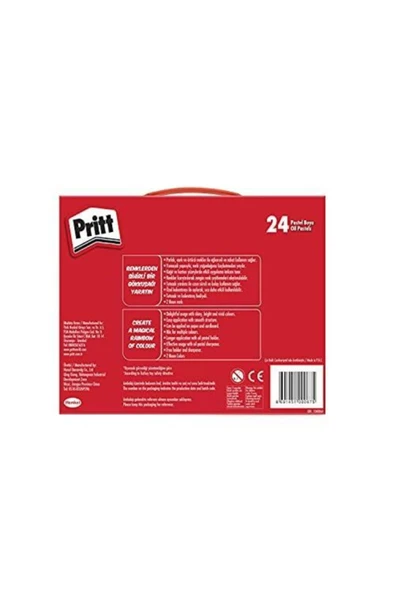 Pritt 24lü Pastel Boya - Çantalı - Resim 2