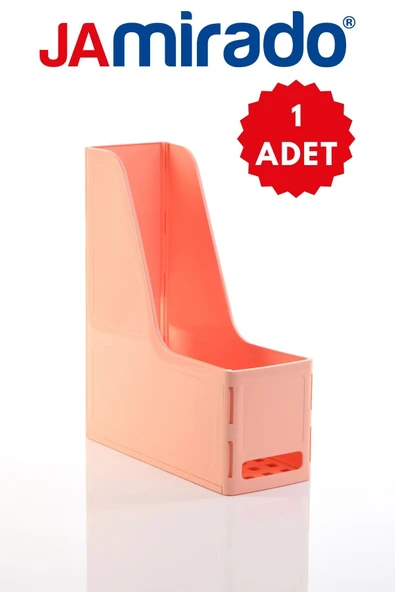 Jamirado MG 101 A4 DEMONTE PLASTİK DİKEY MAGAZİNLİK KLASÖR ARŞİV KUTUSU ORGANİZER SAKLAMA DEPOLAMA ürün görseli 1