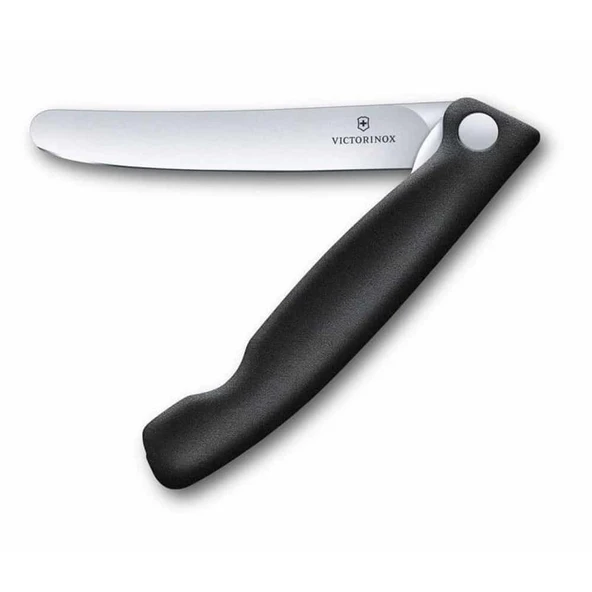 Victorinox 11cm Katlanır Domates Bıçağı Siyah 6.7803.F ürün görseli 1
