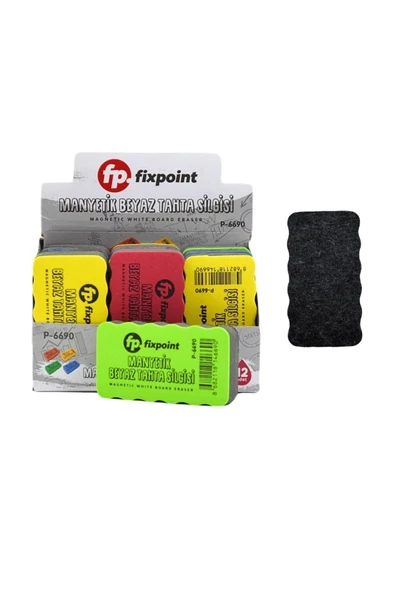 FixPoint Mıknatıslı Eva Tahta Silgisi P-6690 1 Adet ürün görseli 1