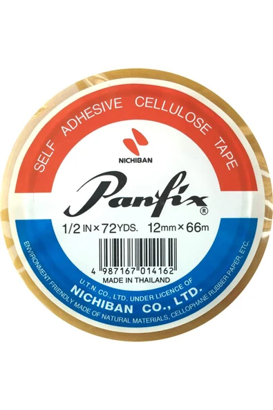 Panfix 12x66 Metre Selofon Bant 12 Adet - Resim 2
