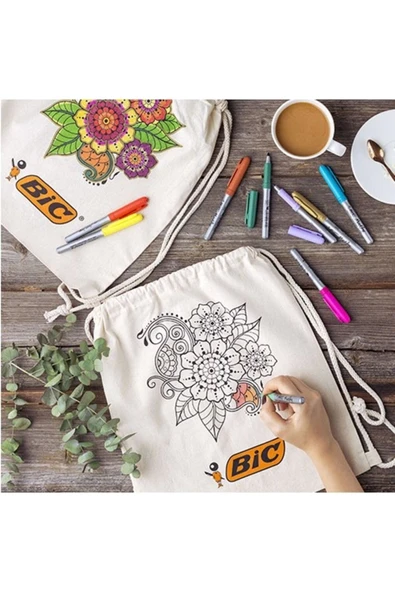 Bic Marking Color Tükenmez Kalem 12li - Resim 3