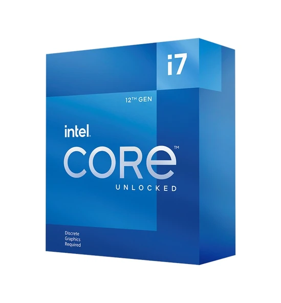 Intel Core i7-12700KF 3.6 GHz LGA1700 25 MB Cache 125 W Box İşlemci ürün görseli 1