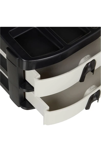 Ops Co 7200 Masaüstü Organizer A5 Boyutlu 2 Çekmeceli - Resim 4