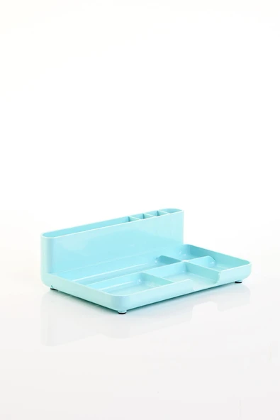 Ops Klm 206 Masaüstü Organizer Kalemlik Pastel Mavi ürün görseli 1