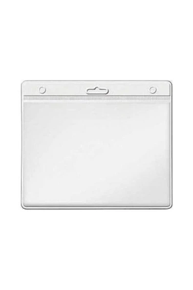 Persona 304 Yaka Kartı Poşeti 10.5 X 11 Cm Şeffaf 100 Lü (1 Paket 100 Adet) ürün görseli 1