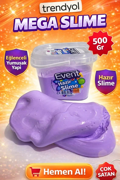 EVENT Slime Mega Jumbo Boy 500 Gr Test Raporludur. ürün görseli 1