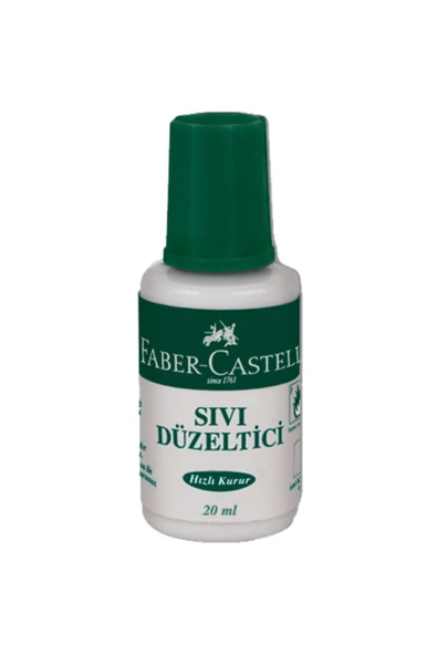 Faber Castell Sıvı Yazı Düzeltici Silici Daksil 20 gr ürün görseli 1