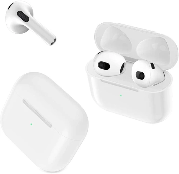 Airpods 4. Nesil Uyumlu Super Copy Serial Numaralı Logolu Bluetooth Kulaklık ANC 4.NESİL ürün görseli 1