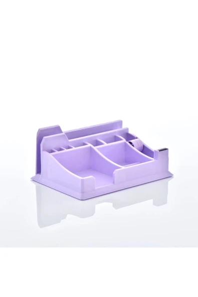 Ops Klm 302 Masaüstü Organizer Kalemlik Pastel Mor ürün görseli 1