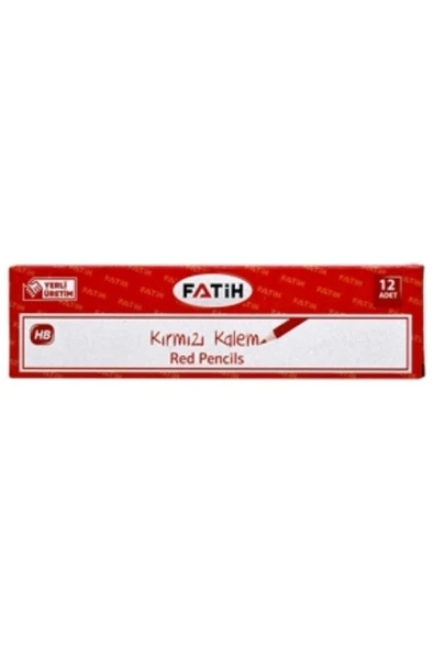 Fatih 12li Hb Kırmızı Kalem ürün görseli 1