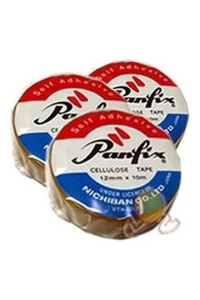 Panfix Şeffaf Bant 12 mm x 33 m ürün görseli 1