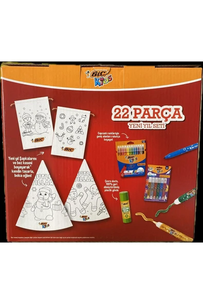 Bic Kids 22 Parça Yeni Yıl Seti - Resim 2