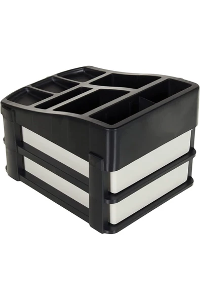 Ops Co 7200 Masaüstü Organizer A5 Boyutlu 2 Çekmeceli - Resim 3