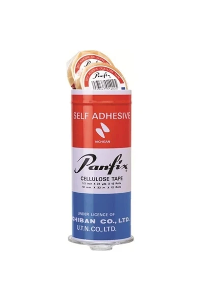 Panfix Şeffaf Bant 12 mm x 33 m - Resim 2
