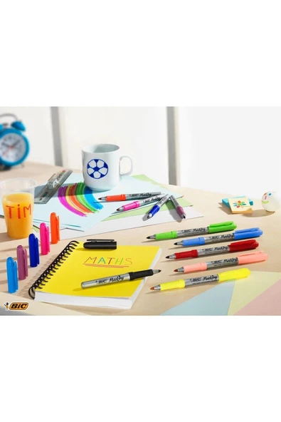 Bic Marking Color Tükenmez Kalem 12li - Resim 2