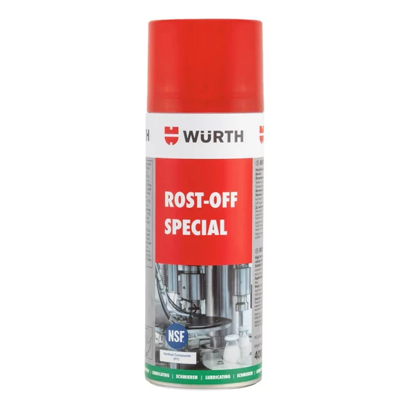 WÜRTH Gıda Uyumlu Kuvvetli Pas Sökücü Sprey 400ML - NSF H1 Onaylı ürün görseli 1