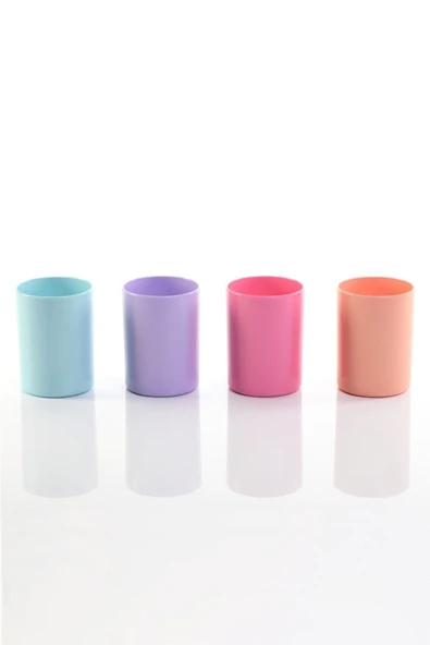 Ops Masa Üstü Organizer Kalemlik 4 Pastel Renk Mix Klm103 (12 Li Paket) ürün görseli 1