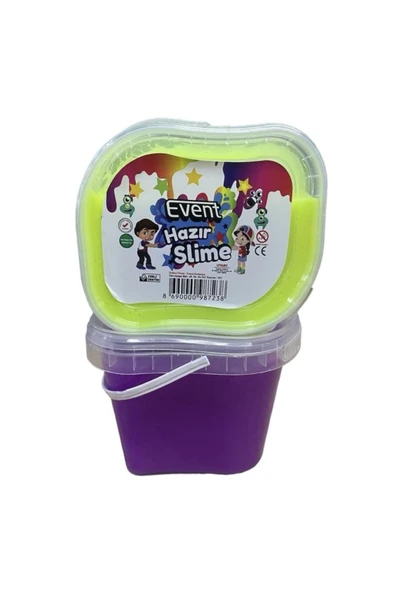 EVENT Mega Slime 500grx2li Set SARI VE MOR ürün görseli 1