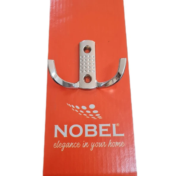 Noktalı   Askı  Krom - 5 Adet - Resim 2