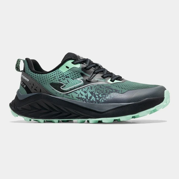 Joma TKTULS2615 Tundra Lady Trail Koşu Ayakkabısı Siyah/Yeşil ürün görseli 1