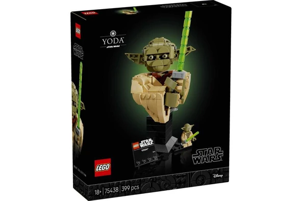 LEGO Star Wars 75438 Yoda Bust ürün görseli 1