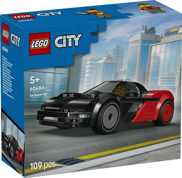 LEGO City 60486 EV Supercar ürün görseli 1