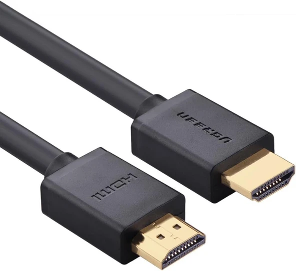 Ugreen UHD 4K Yüksek Hızlı Ethernet ve HDMI Kablosu, 20 Metre, Siyah Outlet ürün görseli 1