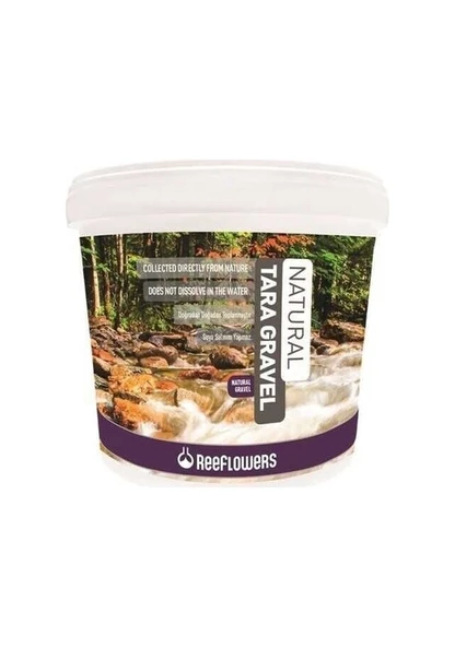 Reeflowers Natural Tara Gravel Sand Akvaryum Kumu (2-4 Mm) 25 Kg NTS25K ürün görseli 1