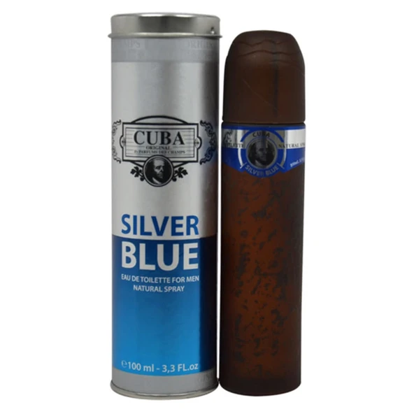 Cuba Silver Blue EDT 100 Ml Erkek Parfüm ürün görseli 1