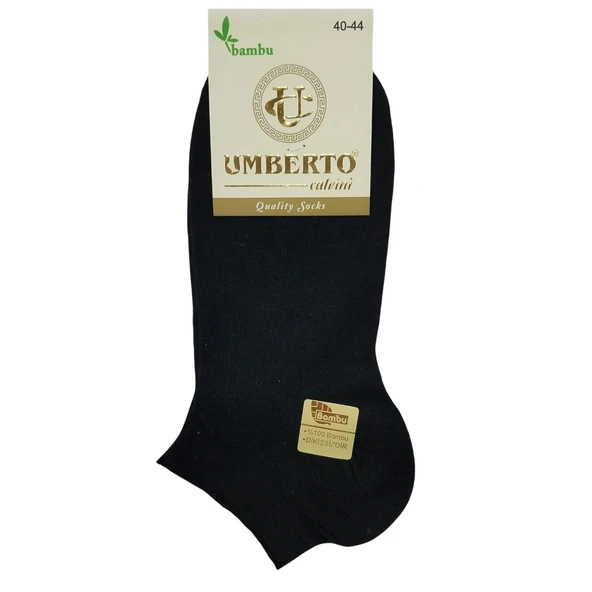 Umberto 6 Adet Erkek Doğal Bambu Patik Çorap - 307 ürün görseli 1