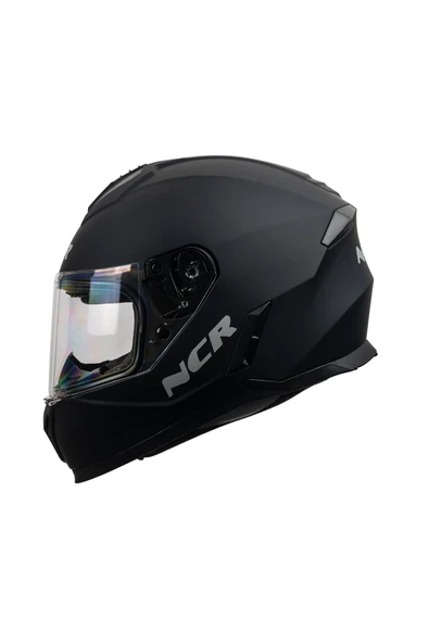 KASK KAPALI 802 ÇOCUK ECE BELGELİ- MAT SİYAH - Resim 2