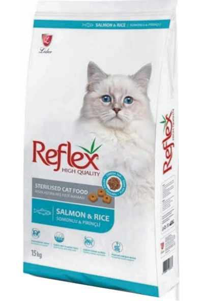 Reflex Sterilised Kısırlaştırılmış Balıklı 15 kg Yetişkin Kedi Maması ürün görseli 1