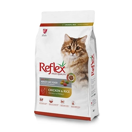Reflex Multi Colour Renkli Tavuklu&Pirinçli Yetişkin Kedi Maması 2 Kg ürün görseli 1