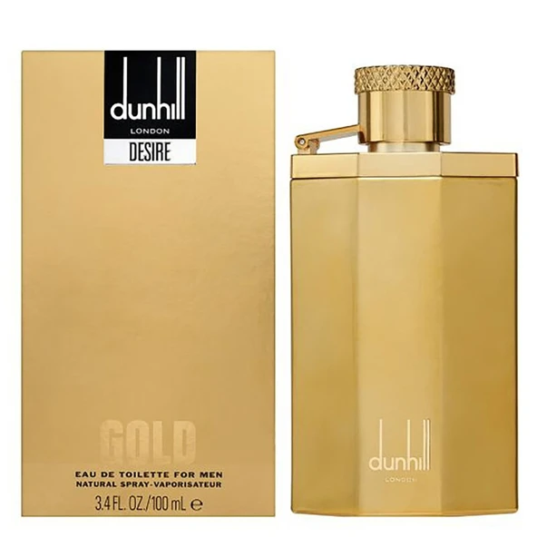 Dunhill Desire Gold EDT 100 ml Erkek Parfümü ürün görseli 1