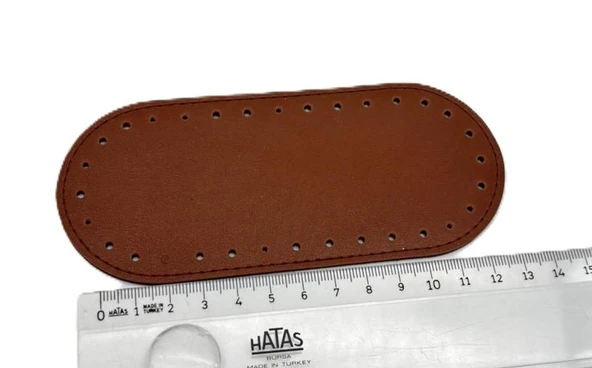 Angel Çanta Aksesuar Taba Renk 14x6 Cm Oval Çanta Tabanı Telefon Çantası Tabanı ürün görseli 1