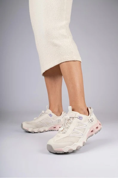 Humtto 660958B-1 Beyaz Kadın Spor Sandalet ürün görseli 1