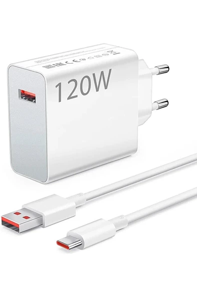 Type-c 120(WATT) Hızlı Şarj Aleti Adaptör Kablo Set ürün görseli 1