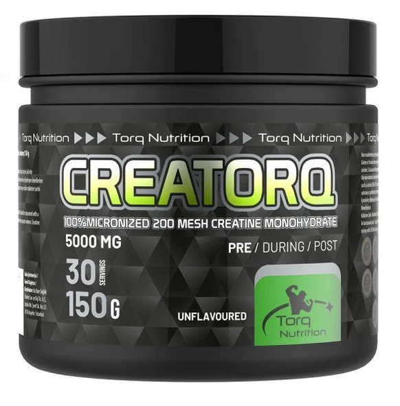 Torq Nutrition CREATORQ Creatine Monohydrate Powder - 150 gr. (Saf | ürün görseli 1