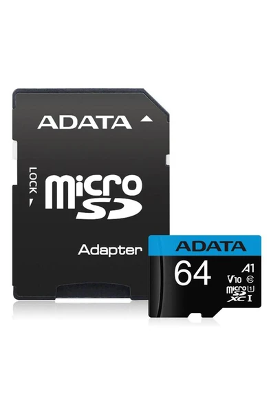 64GB Premier microSDXC Card with Adapter UHS-I Class10 V10 Hafıza Kartı ürün görseli 1