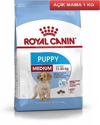 Royal Canin Medium Puppy 4 kg Orta Irk Yavru Köpek Maması-Açık Paket ürün görseli 1