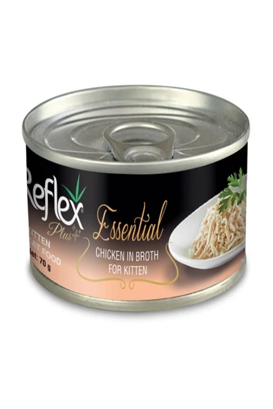 Reflex Plus Essential Tavuklu 70 gr Yavru Konserve Kedi Maması ürün görseli 1