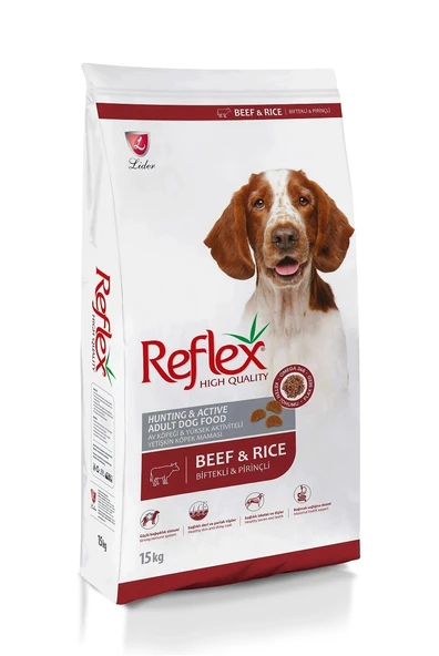 Reflex High Energy Biftekli 15 kg Yetişkin Köpek Maması ürün görseli 1
