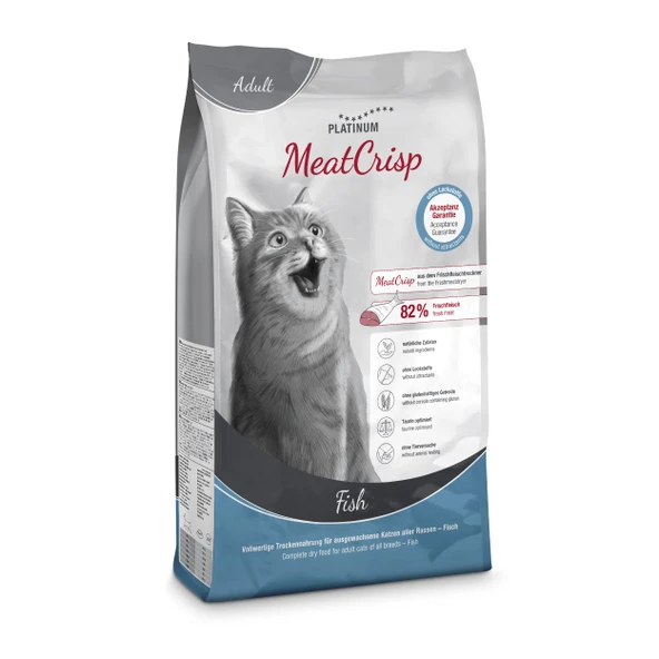 Platinum MeatCrisp Balıklı Yetişkin Kedi Maması 1,5kg ürün görseli 1